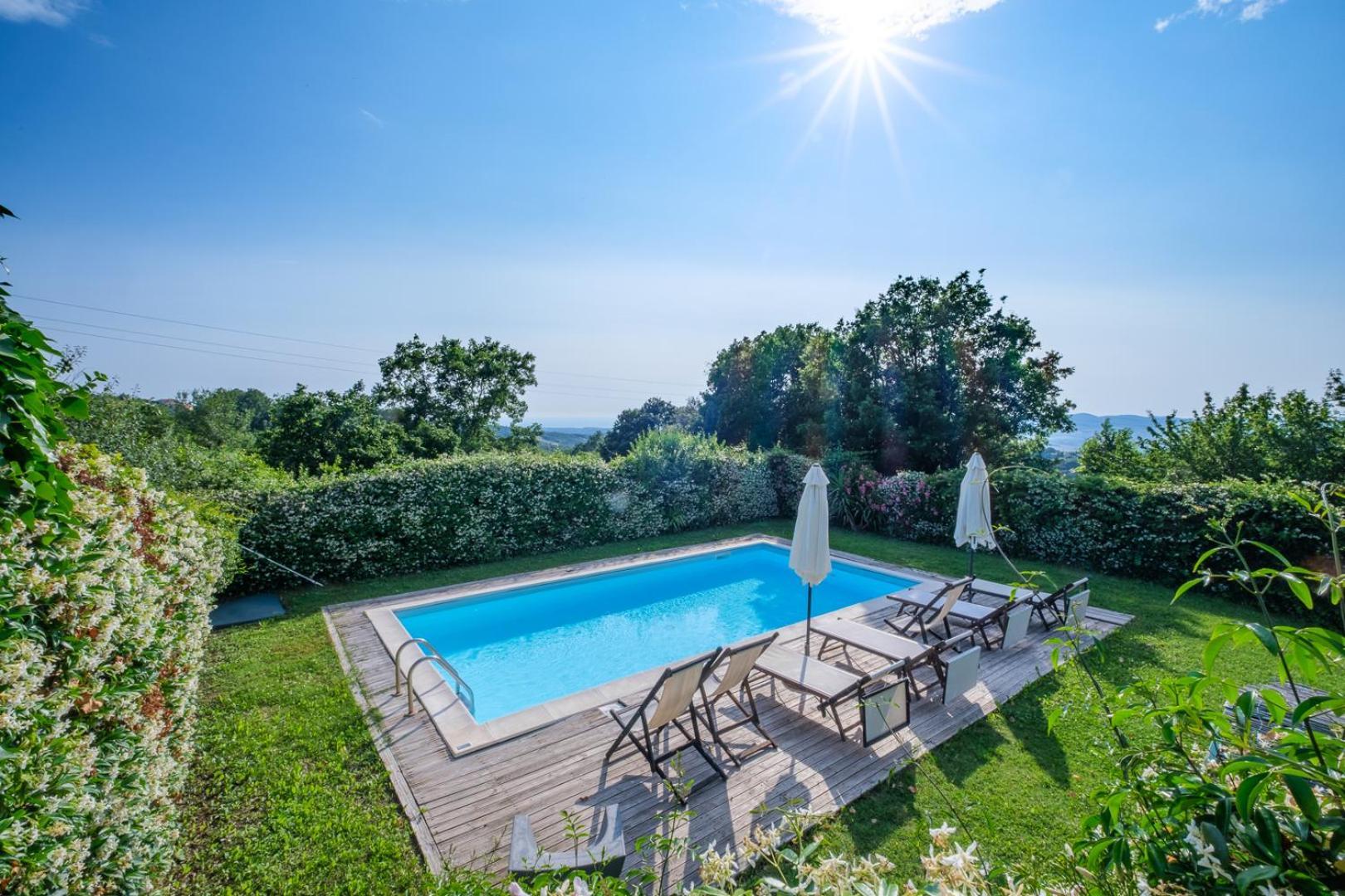 Villa Di Campagna 10 Posti Con Piscina Privata Castellina Marittima Eksteriør bilde