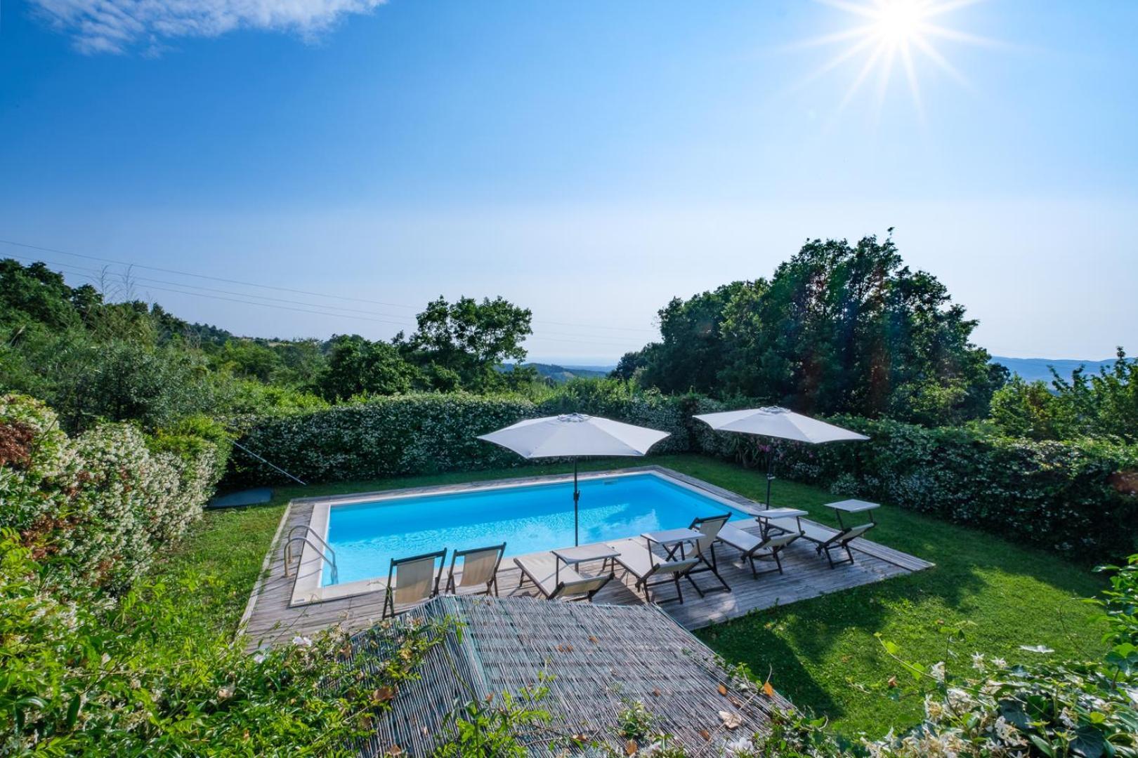 Villa Di Campagna 10 Posti Con Piscina Privata Castellina Marittima Eksteriør bilde