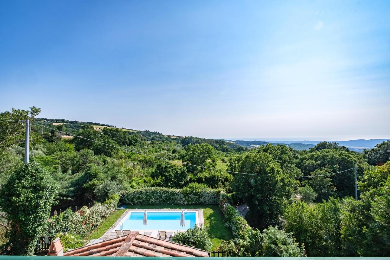 Villa Di Campagna 10 Posti Con Piscina Privata Castellina Marittima Eksteriør bilde